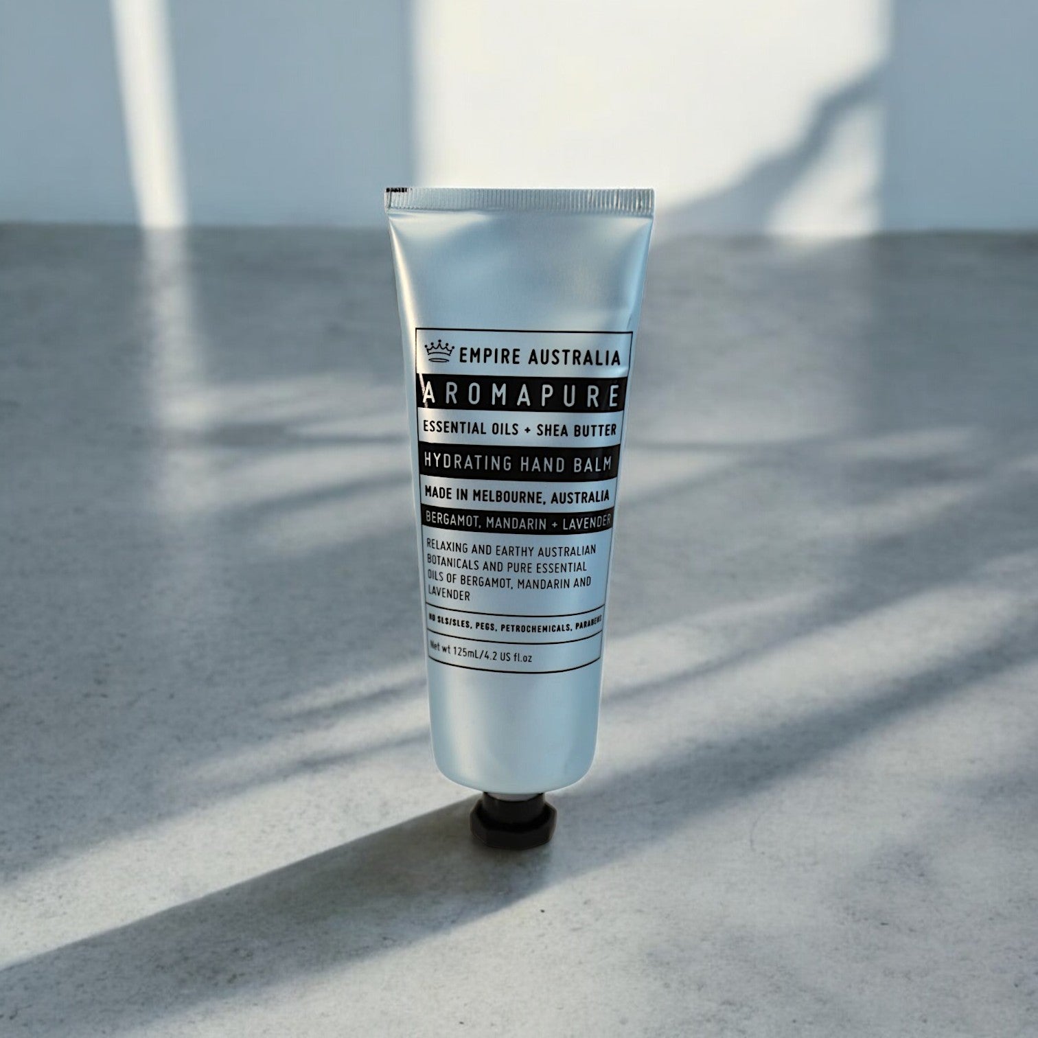 Empire Australia - Aromapure Bergamot, Mandarin & Lavender Hand Cream 125ml