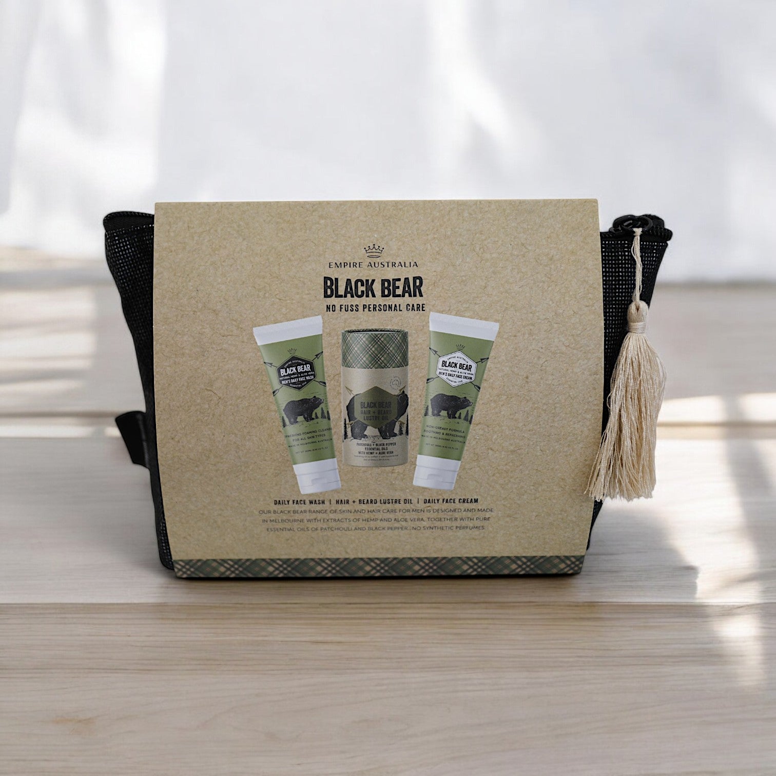 Empire Australia - Black Bear Hemp & Aloe Grooming Giftset